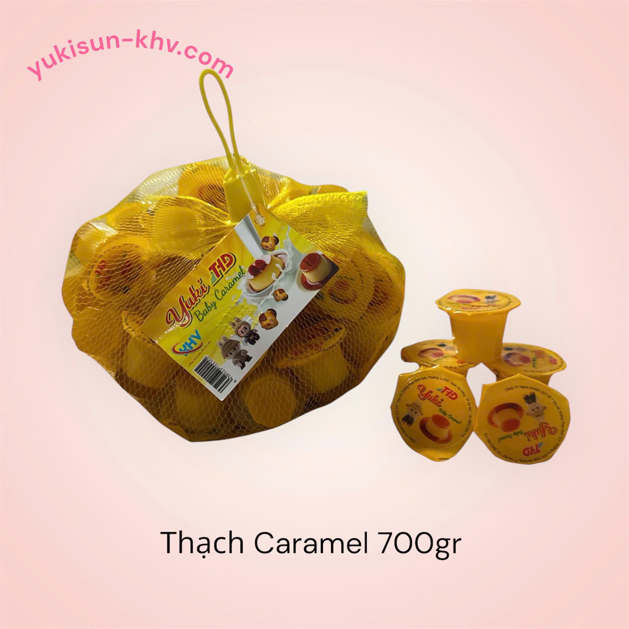THẠCH RAU CÂU CARAMEL 700gr