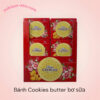 BÁNH COOKIES BUTTER BƠ SỮA 12 hộp 50gr