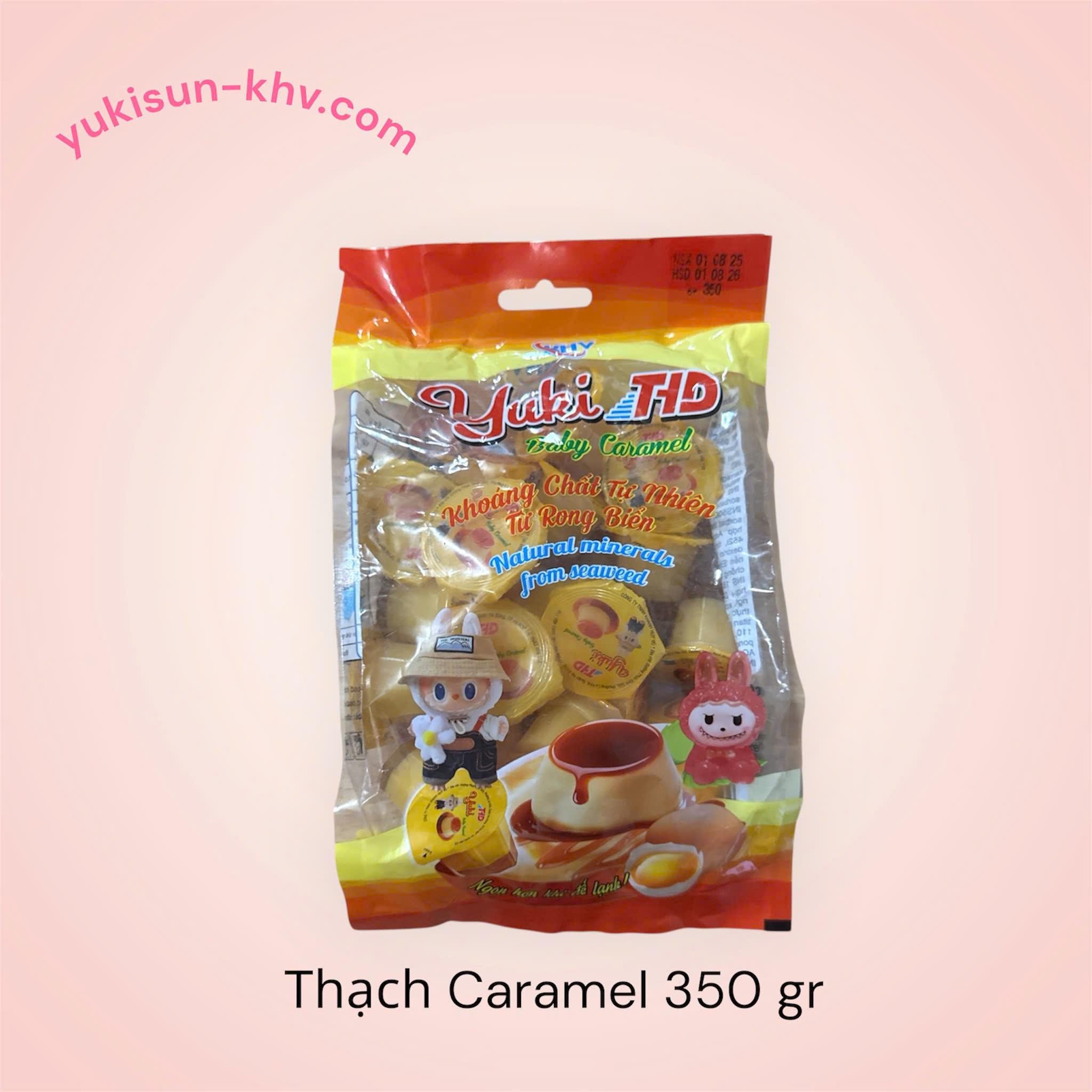 THẠCH RAU CÂU CARAMEL 350gr